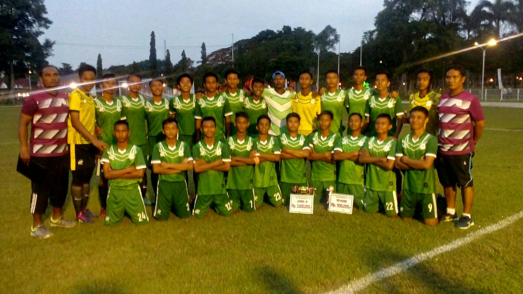 Kalah Drama Adu Penalti, PSMS U-15 Runner Up Summer Cup Inalum